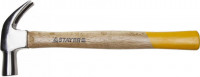 Молоток-гвоздодер STAYER «Standard» кованый, с деревянной ручкой, 450г