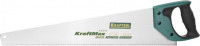 Ножовка KRAFTOOL «Expert» "KraftMax" "KraftMax", очень быстрый рез, крупный прямой закаленный зуб, 7/8 TPI, 550 мм