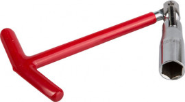 Ключ свечной STAYER с шарниром, 21мм - Ключ свечной STAYER с шарниром, 21мм