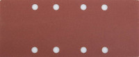 Лист шлифовальный универсальный STAYER «Master» на зажимах, 8 отверстий по краю, для ПШМ, Р320, 93х230мм, 5шт
