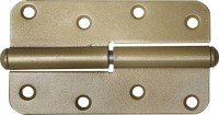 Петля накладная стальная "ПН-110", цвет бронзовый металлик, правая, 110мм