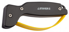 Точилка STAYER «Master» универсальная, для ножей, с защитой руки, рабочая часть из карбида - Точилка STAYER «Master» универсальная, для ножей, с защитой руки, рабочая часть из карбида