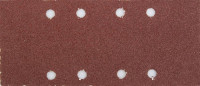 Лист шлифовальный универсальный STAYER «Master» на зажимах, 8 отверстий по краю, для ПШМ, Р60, 93х230мм, 5шт