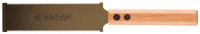 Ножовка ЗУБР«Эксперт» "Модельная", японский зуб, рез "на себя", толщина пропила 0,6 мм, шаг зуба 1,1 мм(22TPI),120 мм