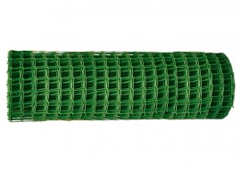 Заборная решетка в рулоне 1,5 х 25 метров, ячейка 55 х 55 мм. цвет хаки  Россия - Заборная решетка в рулоне 1,5 х 25 метров, ячейка 55 х 55 мм. цвет хаки  Россия
