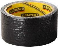 Лента STAYER «Master» «Universal» клейкая,армированная, влагостойкая. 48мм х 10м, черный