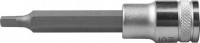 Торцовая бита-головка KRAFTOOL «Industrie Qualitat», удлиненная, материал S2, HEX, сатинированная, 1/2", H5