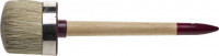 Кисть круглая ЗУБР "УНИВЕРСАЛ - МАСТЕР", светлая щетина, деревянная ручка, №22х70 мм