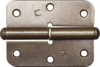 Петля накладная стальная "ПН-85", цвет бронзовый металлик, правая, 85мм