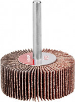 Круг шлифовальный ЗУБР «Мастер» веерный лепестковый, на шпильке, тип КЛО, зерно-электрокорунд нормальный, P60, 20х50мм