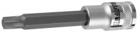 Торцовая бита-головка KRAFTOOL «Industrie Qualitat», удлиненная, материал S2, TORX, сатинированная, 1/2", Т50