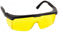 Очки STAYER «Master» защитные, желтые, поликарбонатная монолинза, регулируемые по длине дужки