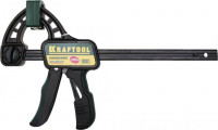 Струбцина KRAFTOOL «Expert» "EcoKraft" ручная пистолетная, пластиковый корпус, 150/350 мм, 150кгс