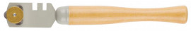 Стеклорез STAYER «Master», деревянная ручка, 3 ролика - Стеклорез STAYER «Master», деревянная ручка, 3 ролика