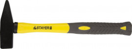 Молоток STAYER «Profi» слесарный кованый с двухкомпонентной фиберглассовой ручкой, 0,6кг - Молоток STAYER «Profi» слесарный кованый с двухкомпонентной фиберглассовой ручкой, 0,6кг