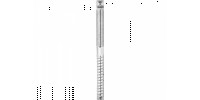 Шпилька ЗУБР сантехническая, шестигранник, Torx 25, оцинкованная, М8x60мм, 1800шт