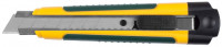 Нож KRAFTOOL «Expert» с сегментированным лезвием, двухкомп корпус, автостоп, отсек для хранения запасных лезвий, 18 мм