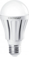 Лампа СВЕТОЗАР светодиодная "LED technology", цоколь E27(«Стандарт»), яркий белый свет (4000К), 230В, 10Вт (75)