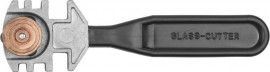 Стеклорез ЗУБР «Эксперт» роликовый, 3 режущих элемента, с пластмассовой ручкой - Стеклорез ЗУБР «Эксперт» роликовый, 3 режущих элемента, с пластмассовой ручкой