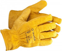 Перчатки ЗУБР «Мастер» кожаные рабочие, с подкладкой, XL