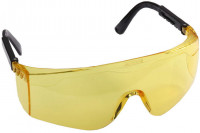 Очки STAYER защитные с регулируемыми дужками, желтые