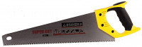 Ножовка STAYER «Master» "SUPER CUT" по дереву, 2-комп. пластик ручка, 3D-заточка, закаленный зуб, 7 TPI (3,5 мм), 400 мм