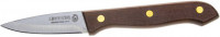 Нож LEGIONER "GERMANICA" овощной, тип "Line" с деревянной ручкой, нерж лезвие 80 мм