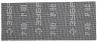 Шлифовальная сетка ЗУБР «Эксперт» абразивная, водостойкая № 80, 115х280мм, 3 листа
