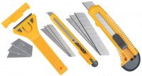 Набор STAYER Ножи и скребки «Standard» для ремонта, 6 предметов