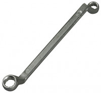 Ключ накидной изогнутый STAYER «Мастер», Cr-V, 20x22мм