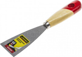 Шпательная лопатка STAYER «Master» c деревянной ручкой, 40 мм - Шпательная лопатка STAYER «Master» c деревянной ручкой, 40 мм