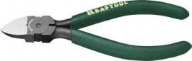 Бокорезы KRAFTOOL «Kraft-Mini», для пластика и меди, обливные рукоятки, особочистый рез заподлицо, 125мм 