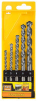 Набор STAYER Сверла «Standard» по бетону, 4, 5, 6, 8, 10мм, 5шт