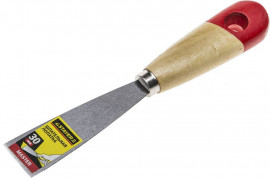Шпательная лопатка STAYER «Master» с деревянной ручкой, 30 мм - Шпательная лопатка STAYER «Master» с деревянной ручкой, 30 мм