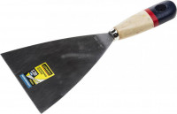 Шпательная лопатка STAYER «Profi» c нержавеющим полотном, деревянная ручка, 120 мм
