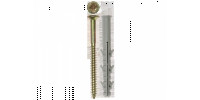 Дюбель-гвоздь ЗУБР нейлоновый, потайной бортик, 6x80мм, ТФ5, 70шт