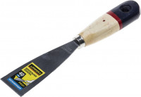 Шпательная лопатка STAYER «Profi» c нержавеющим полотном, деревянная ручка, 40 мм