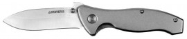 Нож STAYER «Profi» складной, с металлической рукояткой, средний - Нож STAYER «Profi» складной, с металлической рукояткой, средний