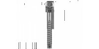 Дюбель-гвоздь ЗУБР нейлоновый, потайной бортик, 8x140мм, ТФ5, 50шт