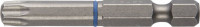 Биты ЗУБР «Эксперт» торсионные кованые, обточенные, хромомолибденовая сталь, тип хвостовика E 1/4", T30, 50мм, 2шт
