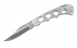 Нож STAYER складной, цельнометаллическая облегченная рукоятка, большой - Нож STAYER складной, цельнометаллическая облегченная рукоятка, большой