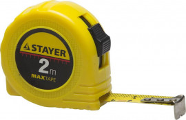 Рулетка STAYER «Master» "MaxTape", пластиковый корпус, 2м/16мм - Рулетка STAYER «Master» "MaxTape", пластиковый корпус, 2м/16мм