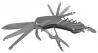 Нож ЗУБР «Мастер» складной многофункциональный, "12 в 1", металлическая рукоятка