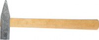 Молоток "НИЗ" оцинкованный с деревянной рукояткой, 400гр.