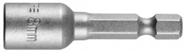 Бита STAYER «Profi» с торцовой головкой, "Нат-драйвер", магнитная, тип хвостовика - E 1/4", длина 48 мм, 8мм, 1шт - Бита STAYER «Profi» с торцовой головкой, "Нат-драйвер", магнитная, тип хвостовика - E 1/4", длина 48 мм, 8мм, 1шт