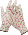 Перчатки GRINDA садовые, прозрачное PU покрытие, 13 класс вязки, бело-розовые, размер L - Перчатки GRINDA садовые, прозрачное PU покрытие, 13 класс вязки, бело-розовые, размер L