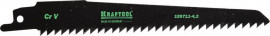 Полотно KRAFTOOL «Industrie Qualitat» для эл/ножовки, Cr-V, по дереву, шаг 4,2мм, 130мм - Полотно KRAFTOOL «Industrie Qualitat» для эл/ножовки, Cr-V, по дереву, шаг 4,2мм, 130мм