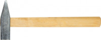 Молоток "НИЗ" оцинкованный с деревянной рукояткой, 600гр.