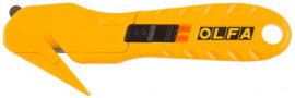 Нож OLFA"HOBBY CRAFT MODELS"для хоз работ,безопасный,для вскрытия стрейч-пленки,пластиковых шинок и коробок,17,8мм - Нож OLFA"HOBBY CRAFT MODELS"для хоз работ,безопасный,для вскрытия стрейч-пленки,пластиковых шинок и коробок,17,8мм