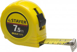 Рулетка STAYER «Master» "MaxTape", пластиковый корпус, 7м/25мм - Рулетка STAYER «Master» "MaxTape", пластиковый корпус, 7м/25мм